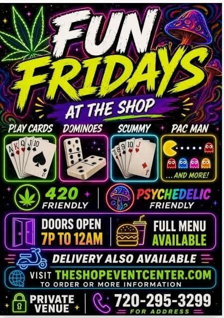 Fun Fridays flyer