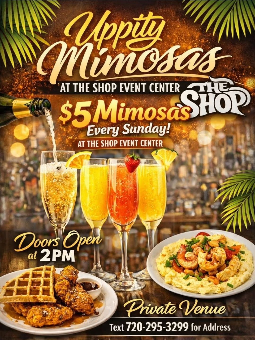 Uppity Mimosas flyer