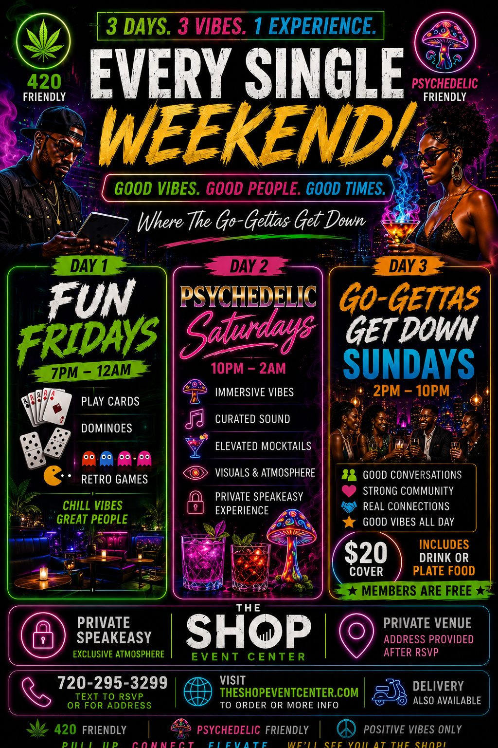Go-Gettas Get Down Sundays flyer